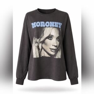 Megan Moroney Official Unisex Graphic Long Sleeve Shirt Black Cotton XL